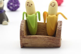 1838韩国文具 小学生学习新宠——可爱香蕉橡皮擦